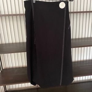 Zara Black Wrap Skirt